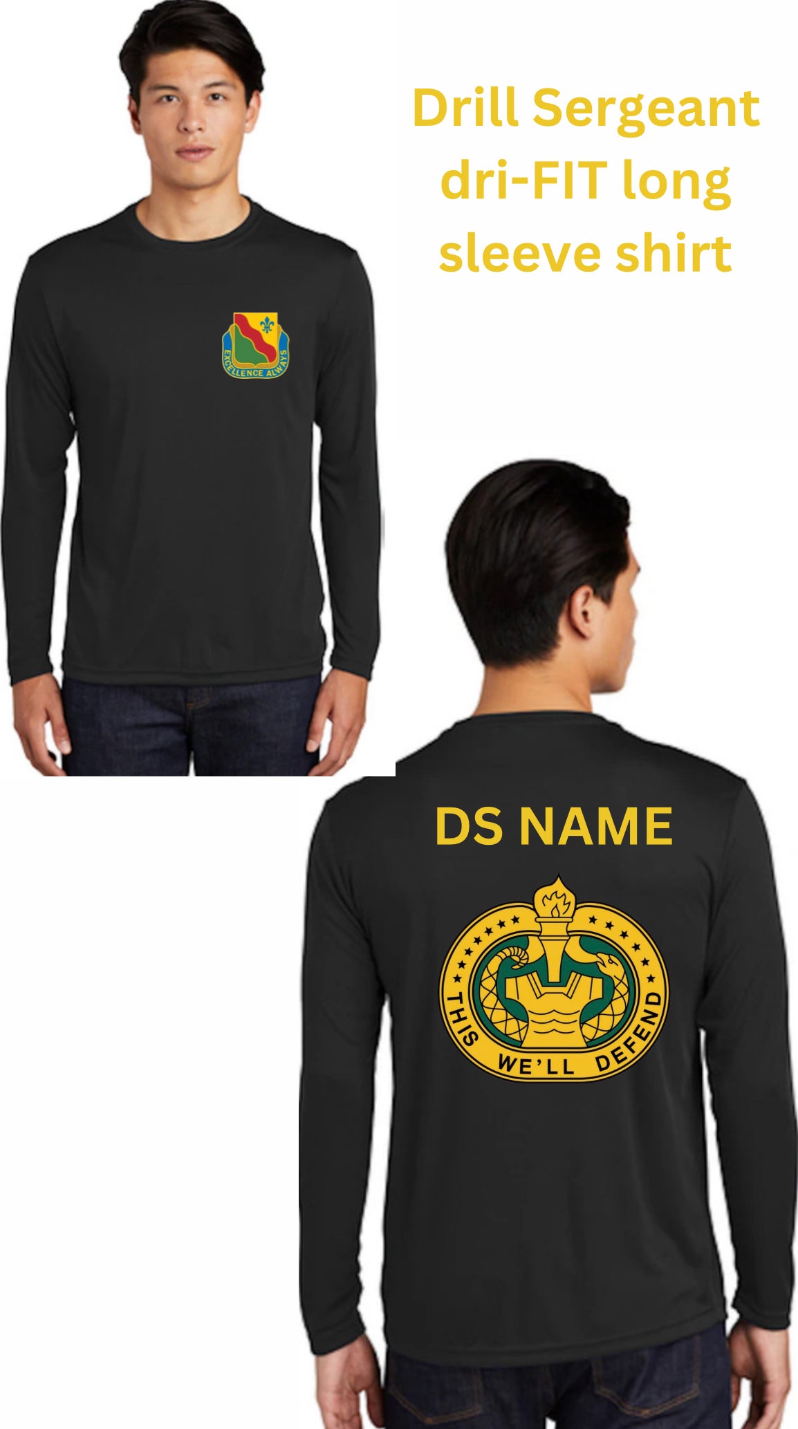 787th MP BN Dri-FIT long Sleeve