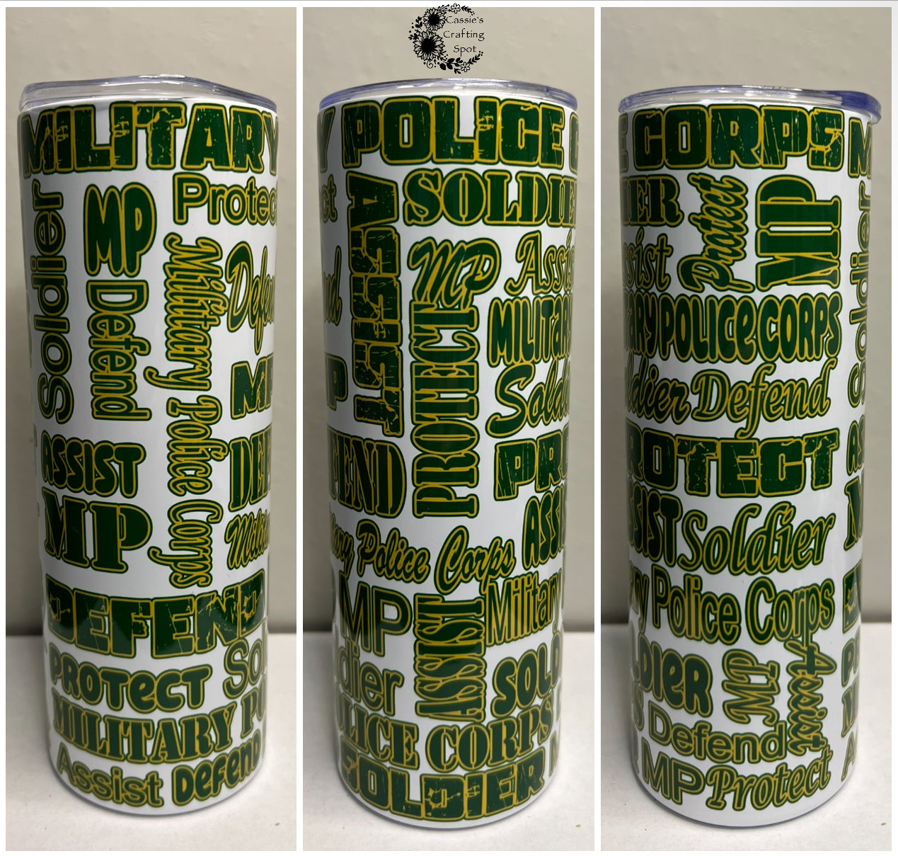 Military Police Corps 20 oz Tumbler