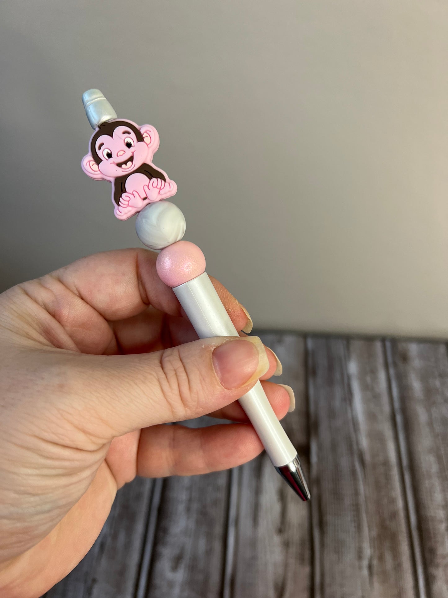 Beaded pen