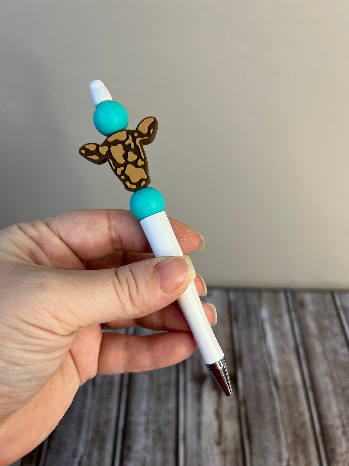 Beaded pen