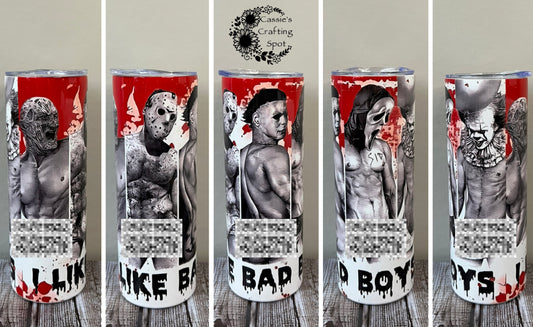 I like bad boys 20 oz tumbler