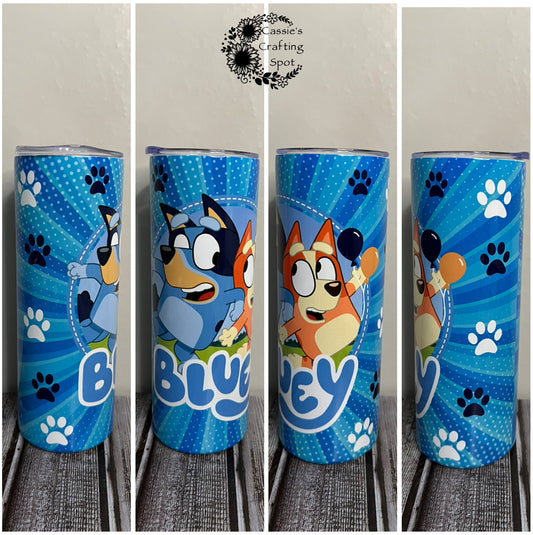 Blue Dog 20 oz Tumbler