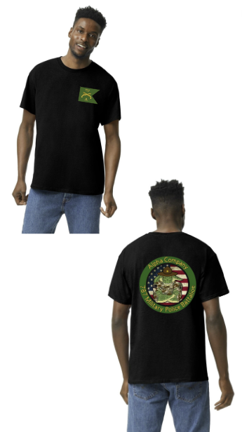 Alpha Company 787th MP BN T-Shirt