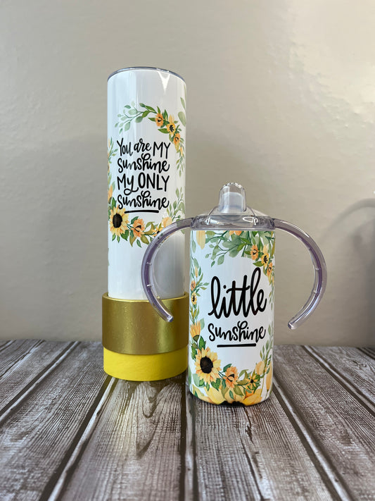 Customize Parent and Me tumbler sets